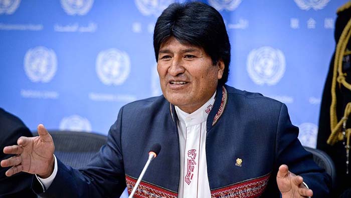 Aprueban gestión del presidente Evo Morales con un 79,7 por ciento.