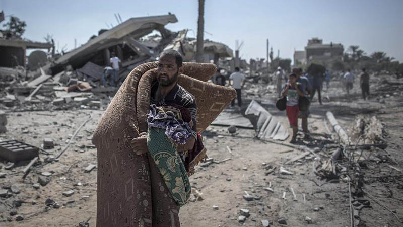 Israel irrumpió con tanques en la ciudad de Rafah, en la Franja de Gaza, pese a la tregua recién declarada. (Foto: EFE)