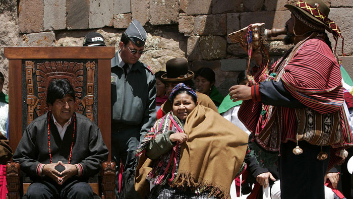 Evo Morales participó en el encuentro preparatorio.