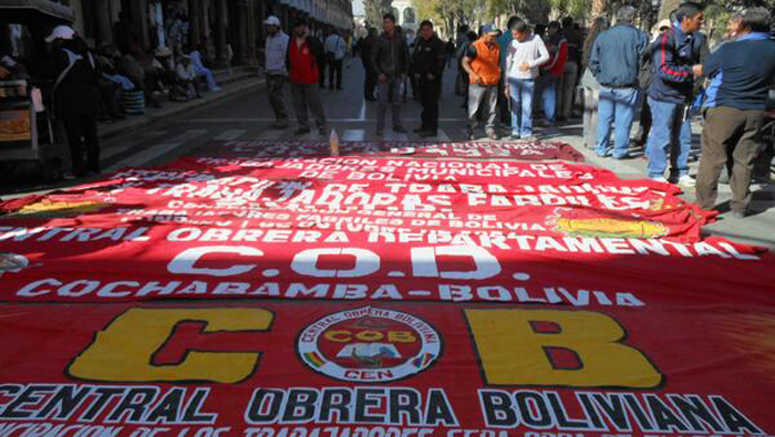 Central Obrera Boliviana proclamará este viernes su fórmula de cara a las elecciones. (Foto: Archivo)
