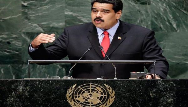 El dignatario venezolano instó a la comunidad internacional a unir esfuerzos contra el terrorismo sin irrespetar el derecho de las naciones (Foto:EFE)