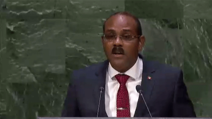 Gaston Browne, Primer Ministro de Antigua y Barbuda. (Foto: Telesur)