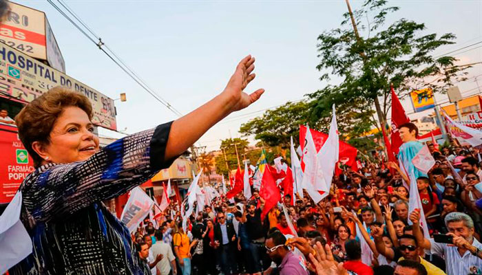 Rousseff continúa por encima de sus adversarios en las encuestas. (Foto: EFE)