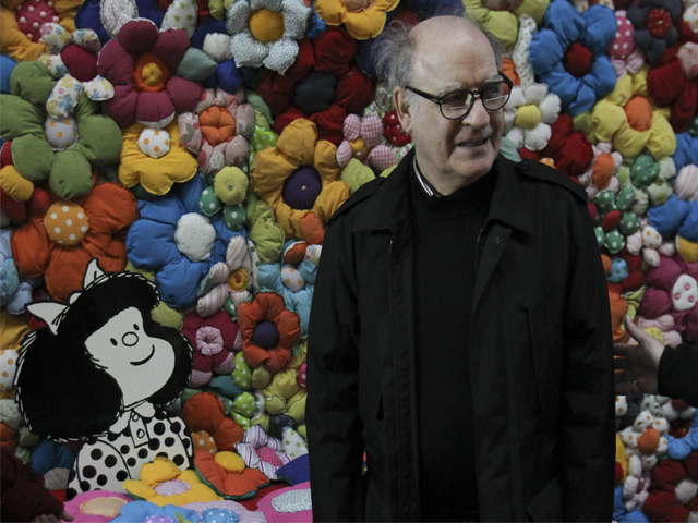 El humorista gráfico de nacionalidad argentina, Joaquín Salvador Lavado, es el creador de Mafalda, que estuvo en circulación entre 1964 y 1973 (EFE)