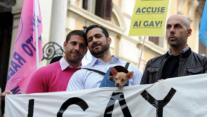 El matrimonio gay no podrá ser registrado en los ayuntamientos de Italia