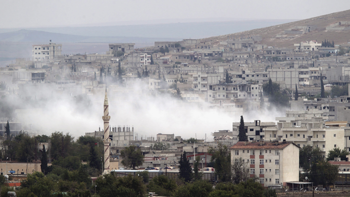 Kobane registra desde hace casi un mes los ataques del Estado Islámico (Foto: EFE)