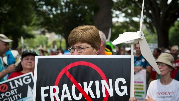 Activistas anti-fracking (Reuters)
