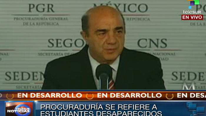 Murillo aspira que la detención de Abarca guíe la búsqueda de los 43 normalistas (Foto:Telesur)