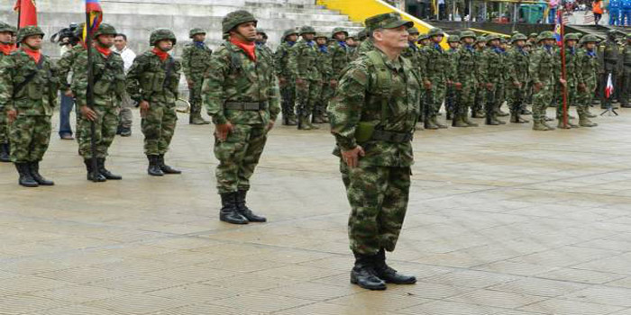 El General Darío Álzate está encargado de combatir la inseguridad e ilegalidad en una región del oeste colombiano. (Foto: El Colombiano)