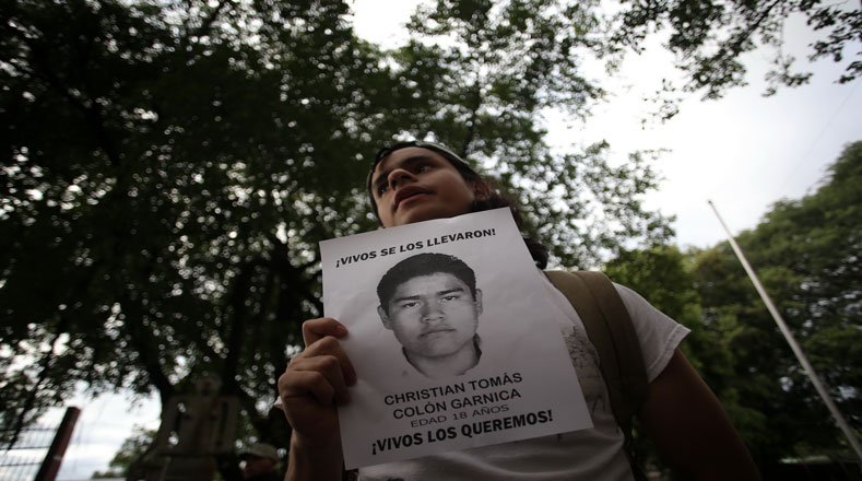 Jóvenes panameños en la lucha por Ayotzinapa