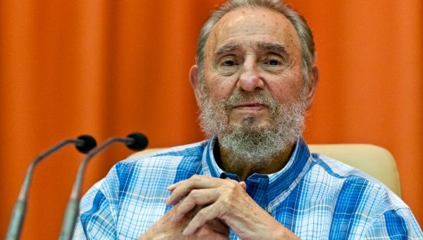 El líder de la Revolución cubana, Fidel Castro, de 88 años de edad, fue reconocido por sus 