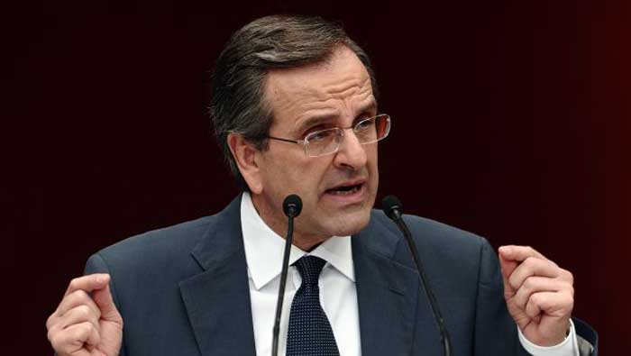 El Primer Ministro heleno, Antonis Samaras, expresó su confianza en que el candidato oficial, Stravos Dimas, resulte vencedor de la contienda