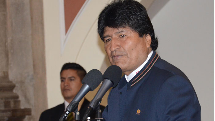 Evo Morales invitó a Congreso estadounidense a legislar sobre temas de interés social como la pena de muerte o la discriminación.