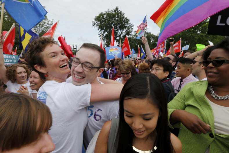 Supporters Celebrate Supreme Court Approval Of Gay Marriage News Telesur English