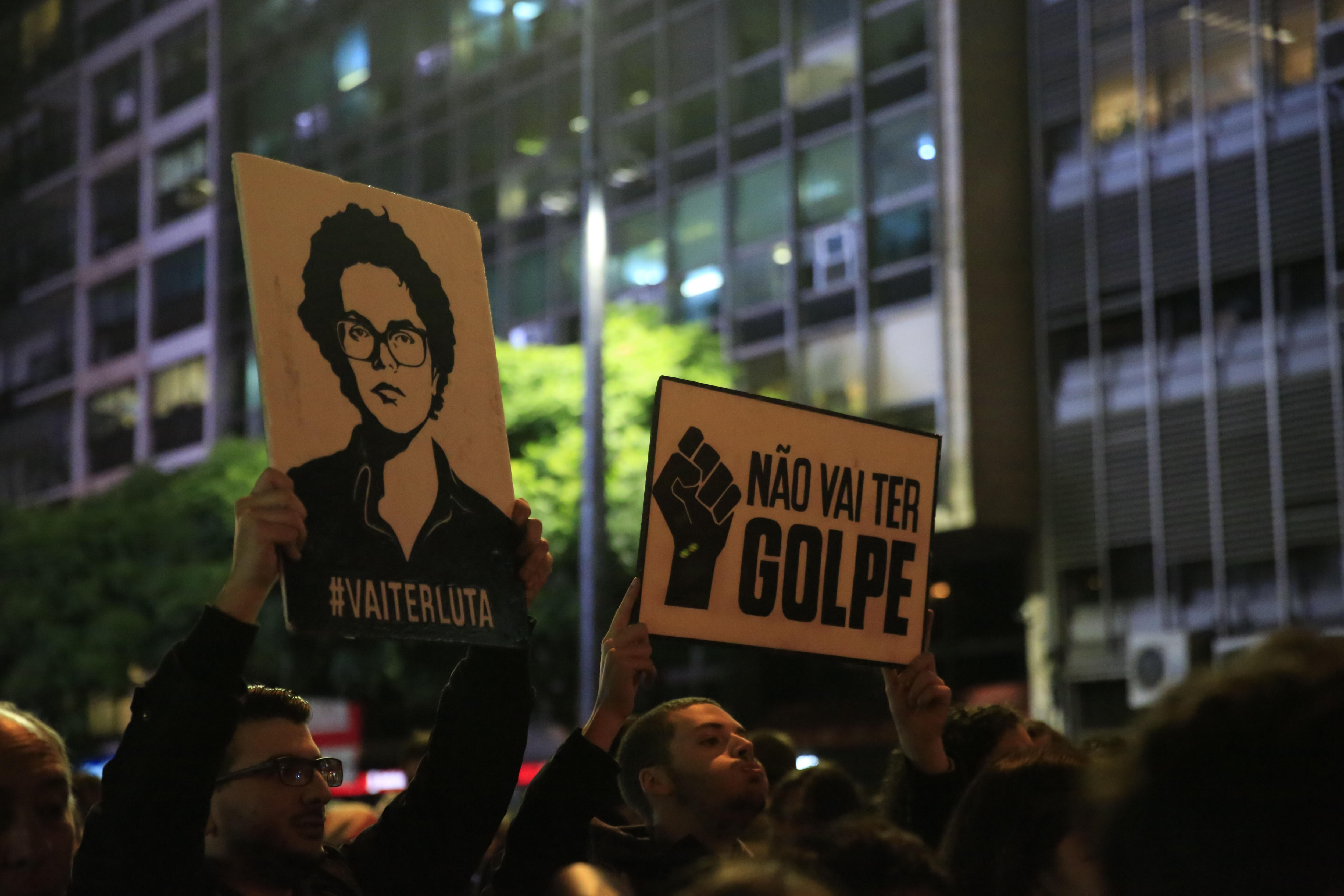 El pueblo brasileño ha rechazado el impeachment en contra de la mandataria con protestas en las calles.