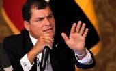 Recientemente Correa alertó sobre un nuevo Plan Cóndor en la región.  