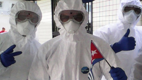 La misión cubana se desplegó en los países más afectados por el ébola.