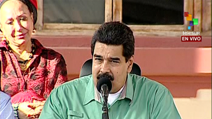 El presidente Maduro reflexionó sobre el papel de la red de intelectuales para la defensa de los pueblos.