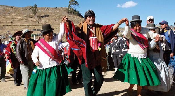 Los nativos ahora son parte de la sociedad boliviana (Archivo)