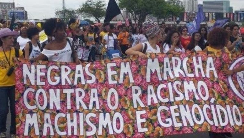 latin afro racism american brazil sexism against latina fight marcha america leading un fighting marched thousands during negras mulheres das