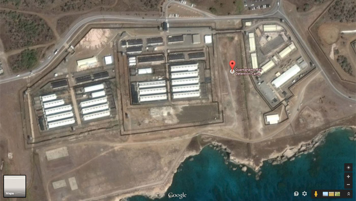 Para el año fiscal 2015, el Pentágono tiene previsto un presupuesto de 149 millones de dólares adicionales para las operaciones en esa prisión. (Foto: Google Maps)