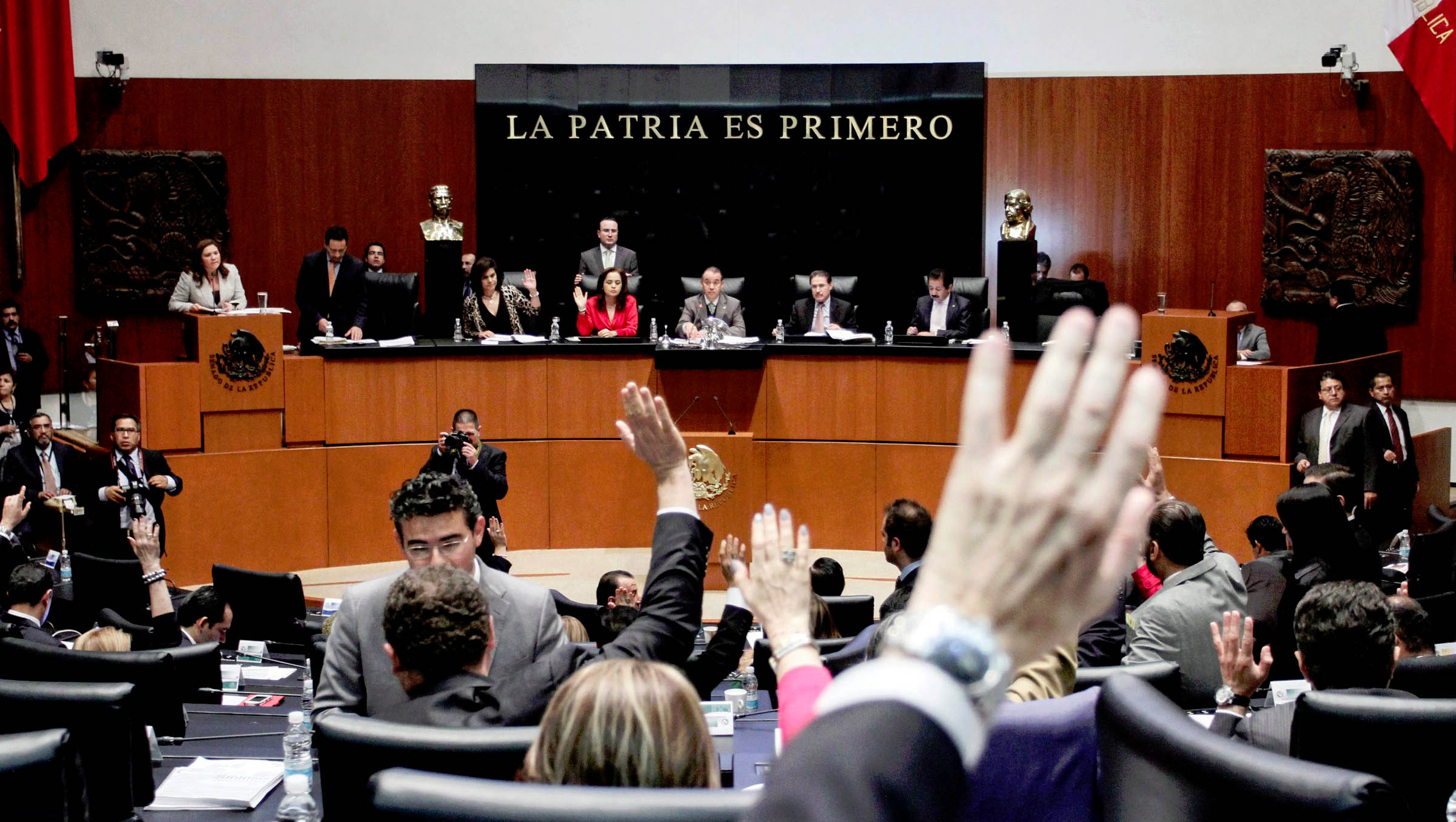 La instancia parlamentaria analizará y votará desde este lunes las modificaciones efectuadas a las leyes. (Foto:fuerza.com.mx)