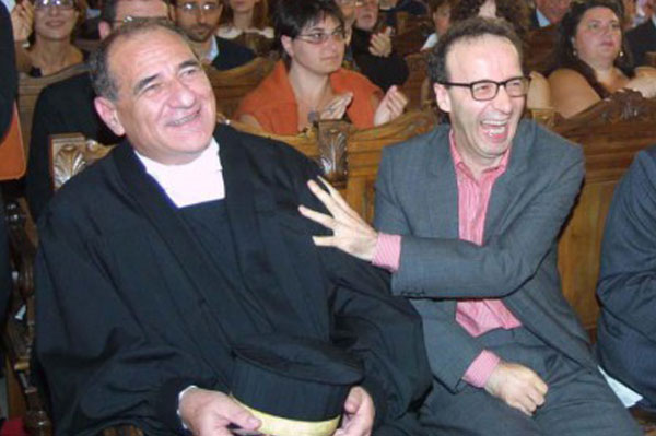 Vincenzo Cerami firmó junto con Roberto Benigni el filme La Vida es Bella. (Foto: roma.ogginotizie.it)