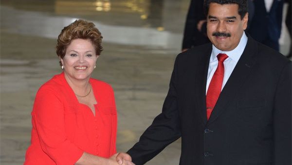 Rousseff lleva una relación de solidaridad y respetuo mutuo con Nicolás Maduro (Foto: Archivo)