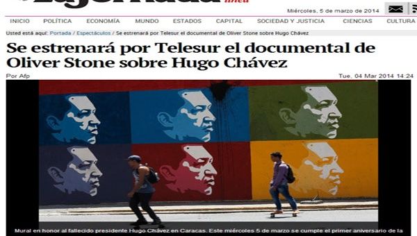 El legado de Chávez se mantiene presente en los medios internacionales. (Foto: teleSUR)