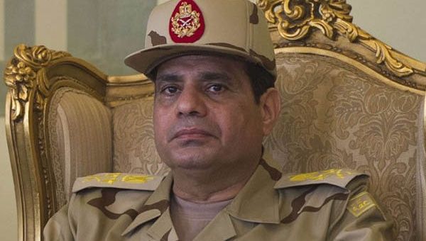 El exjefe del Ejército, Abdel Fatah Al-Sisi, será postulado como candidato. (Foto: Archivo)