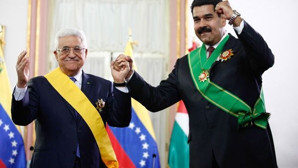 Entre Venezuela y Palestina se abrió un nuevo acuerdo energético, calificado por el presidente Maduro como el nacimiento de "Petro-Palestina" (foto: AVN) 