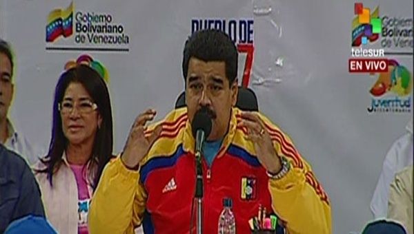 Este sábado, Maduro denunció que persisten los planes conspirativos contra la nación suramericana. (Foto: teleSUR)