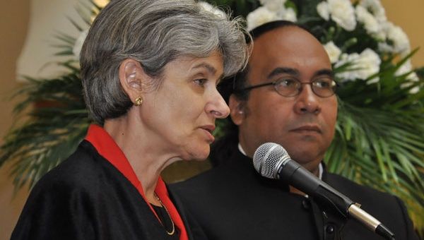 Directora general de la Unesco, Irina Bokova, expresó su respaldo al Gobierno boliviano (Foto: ABI)