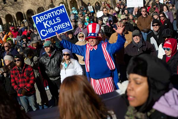 A principios de año Washington fue escenario de una multitudinaria marcha contra el aborto (Foto:Archivo)