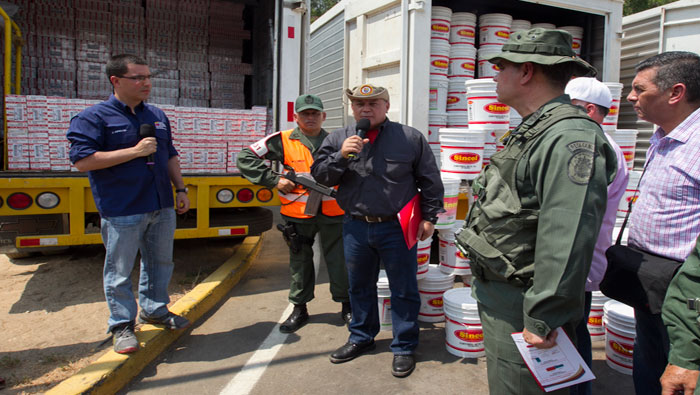 Venezuela implacable con el contrabando alimenticio