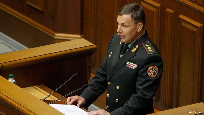 Moscú censura las declaraciones belicosas del ministro de Defensa de Ucrania (Archivo)