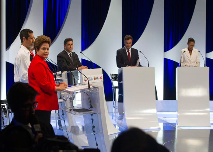 Rousseff rompió las posibilidades de empatar con Silva. (EFE)