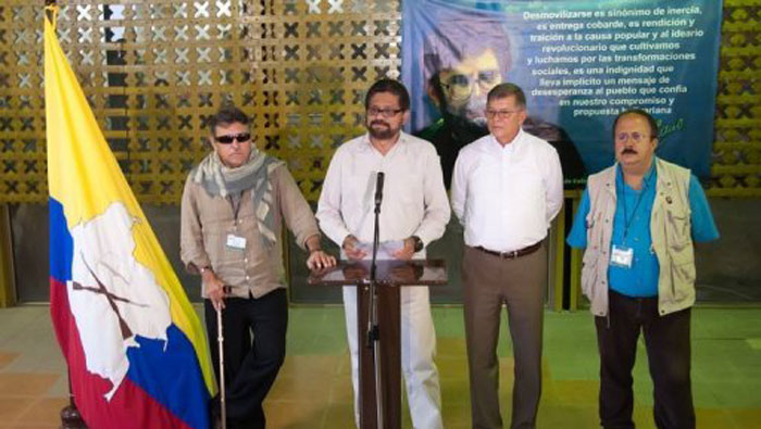 FARC no considera que el desarme pasará de un día a otro. (Archivo)