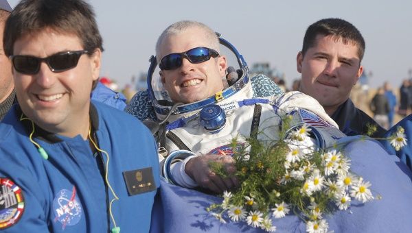 El astronauta Steven Swanson, ingeniero de la NASA.  (Foto: federalspace.ru)