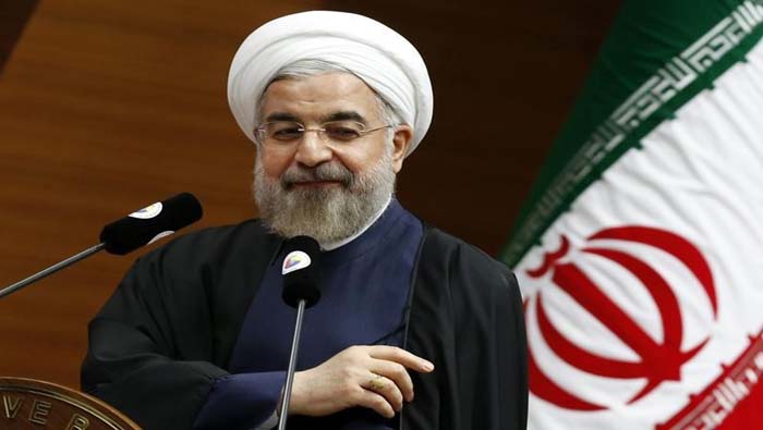 El presidente iraní, Hassan Rouhani, abogó por el cese de la brutal arremetida de Israel en Palestina (Foto: Reuters)