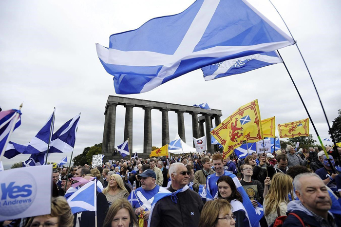Escoceses listos para votar por su independencia. (Foto: EFE)