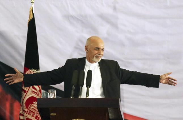 Ghani asumió este lunes el cargo de presidente de Afganistán. (EFE)