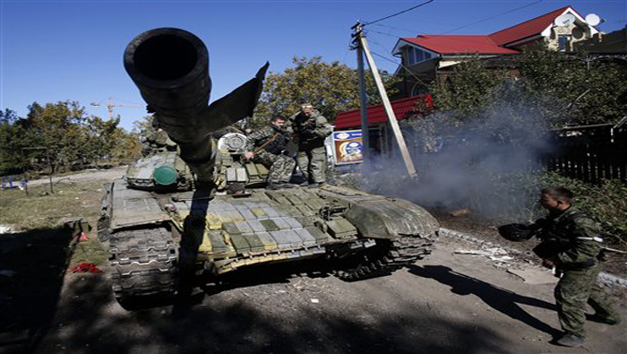 Los enfrentamientos perturban la tranquilidad de los habitantes de Donetsk. AP.