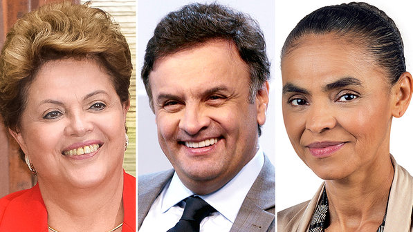 La candidata a la reelección Dilma Rousseff, votó en la escuela estadal Santos Dumont. (Foto: Archivo)