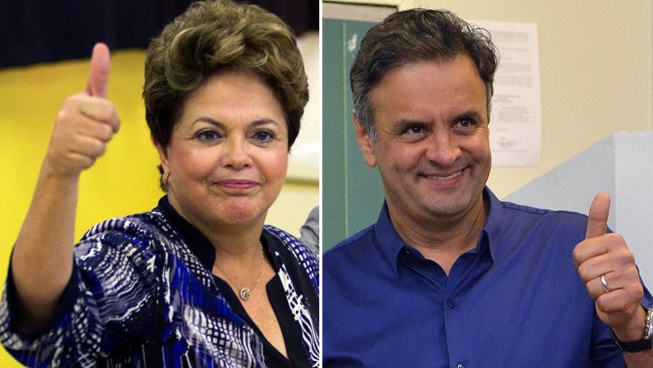 Dilma y Aécio presentan dos modelos antagónicos y los brasileños deberán elegir uno de ellos. (Foto: Archivo)