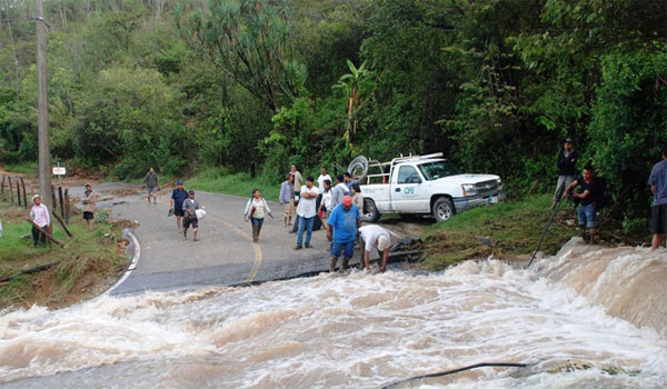 Trudy ha causado deslizamientos de tierra y desbordamientos de ríos en Guerrero (Archivo)