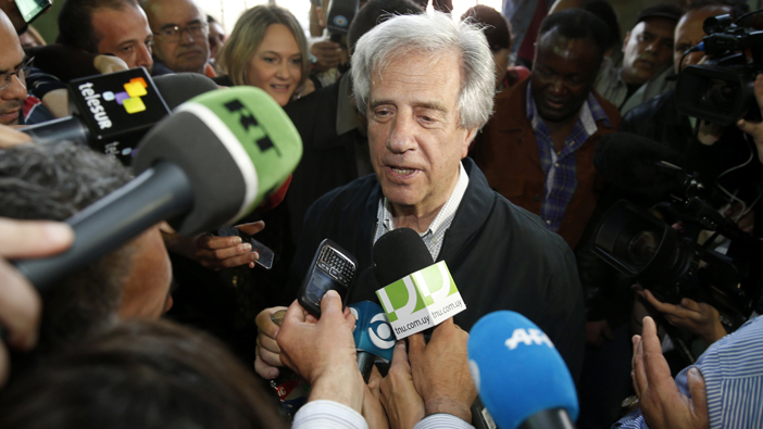 Vázquez manifestó que afronta ésta como su última elección. (Foto: Reuters)
