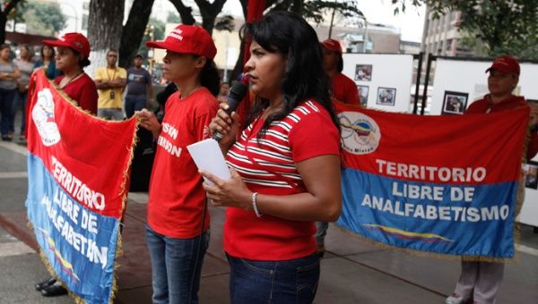 Venezuela libre de analfabetismo
