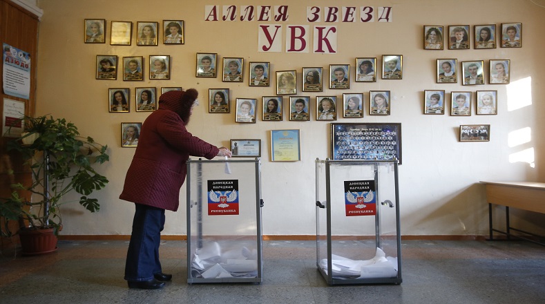 Así se desarrollaron las elecciones en Donetsk y Lugansk