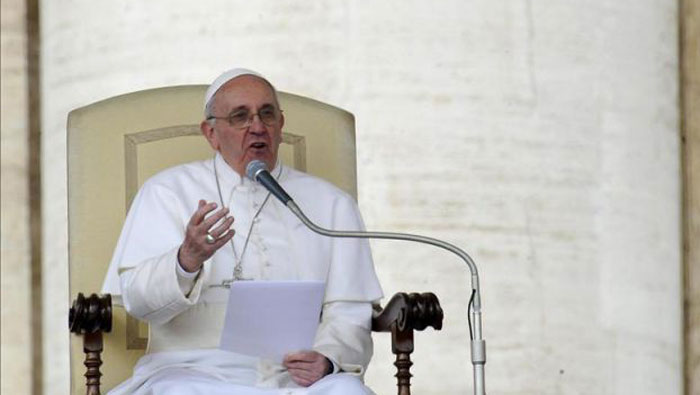 El Papa pidió rezar por quienes padecen la enfermadad. (Foto: EFE)